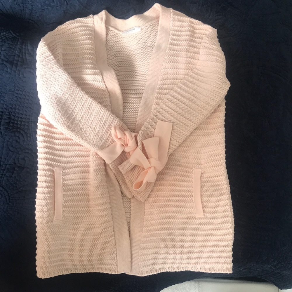 Blush cardigan